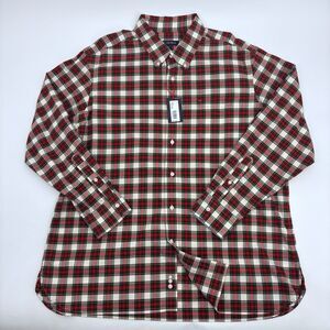 Cremieux Button Up Down Oxford Shirt Mens XXL Plaid Office Work Holiday Academia